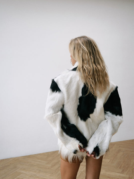 Heart jacket leather