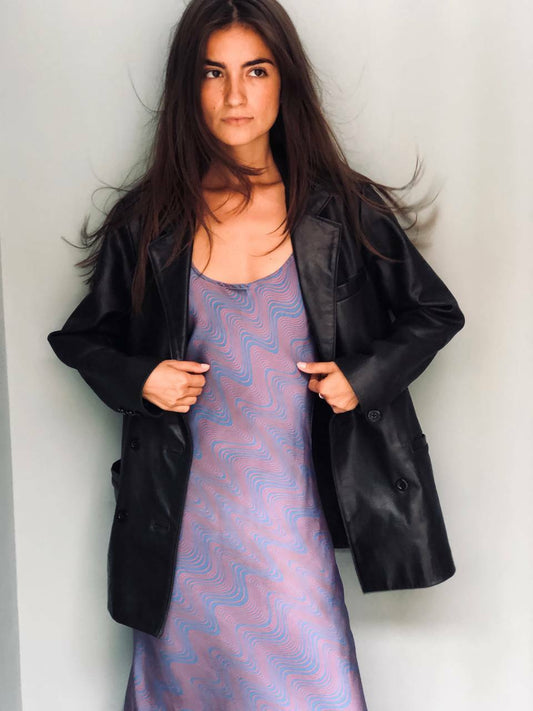 Classic leather suit