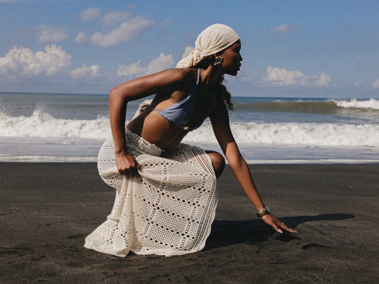Knitted skirt