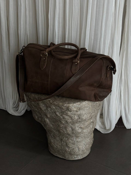 Big leather bag